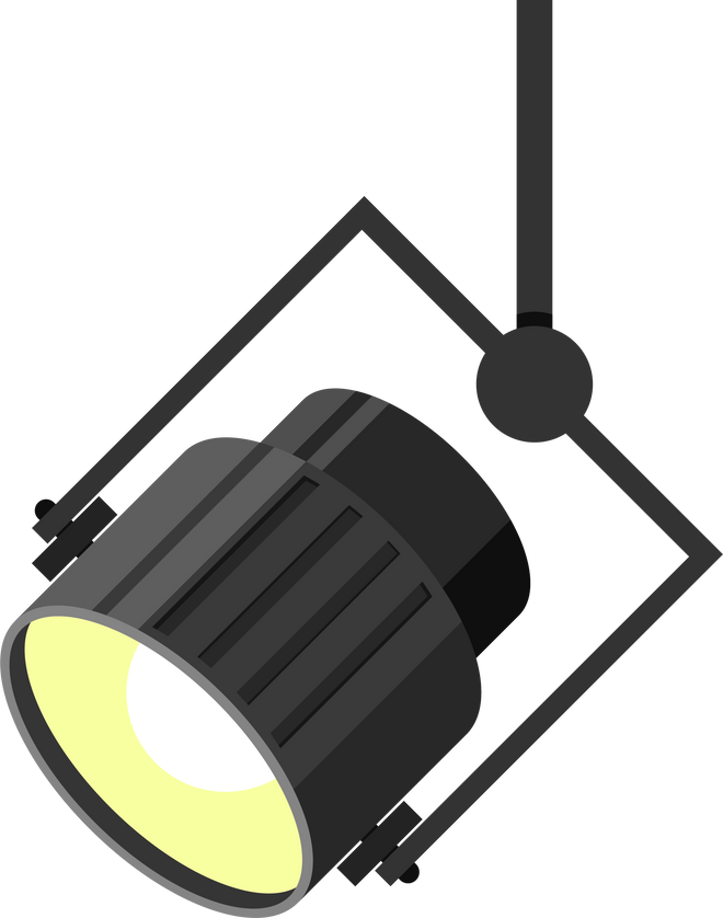 Spotlight Flat Icon